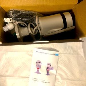 NWT HD WiFi camera with micro sd and cloud